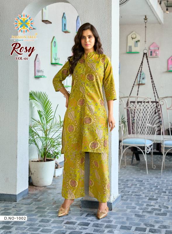 Straight Top With Palazzo Pant Co-Ord Set D6