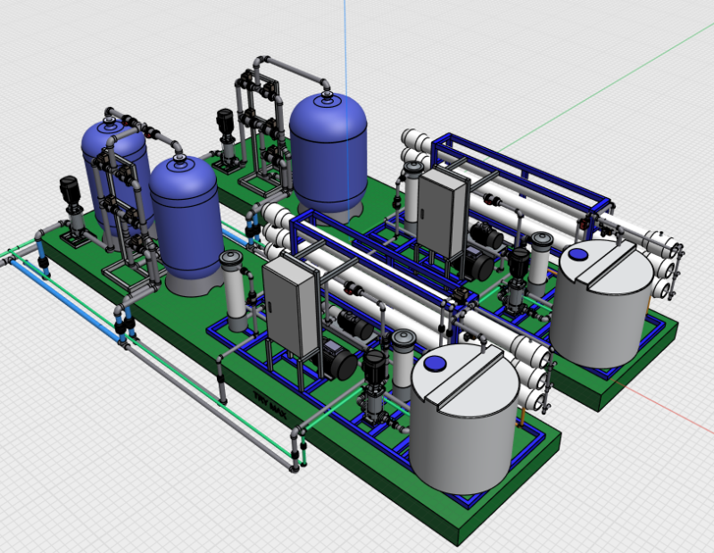 RO plant 200TPD