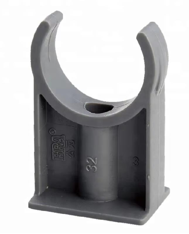 PVC Pipe Clip, D25