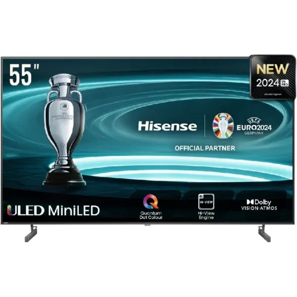 Hisense 55 Inch TV 4K QLED 6N VIDAA Smart