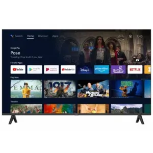 BlackArk 40 Inch Smart Android TV, LED TV, Inbuilt decoder, Frameless Design, USB Ports, HDMI, Remote Control, Screen Casting