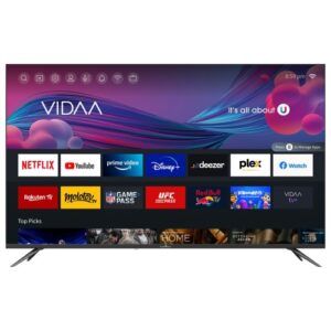 Smart Plus 55 Inches V Series Frameless 4K VIDAA Smart TV – [Free To Air].