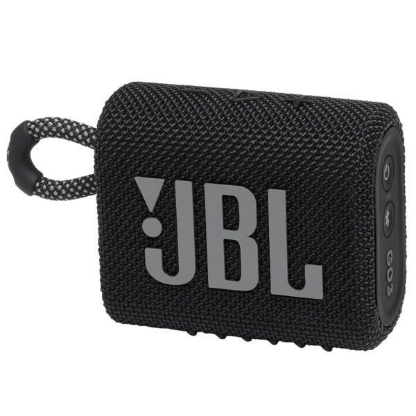 JBL Go 3 – Big audio and punchy bass, Portable Mini Bluetooth Speaker, IP67 waterproof rating and dustproof, 5 hours of playtime, speaker for home, outdoor and travel (All colors)