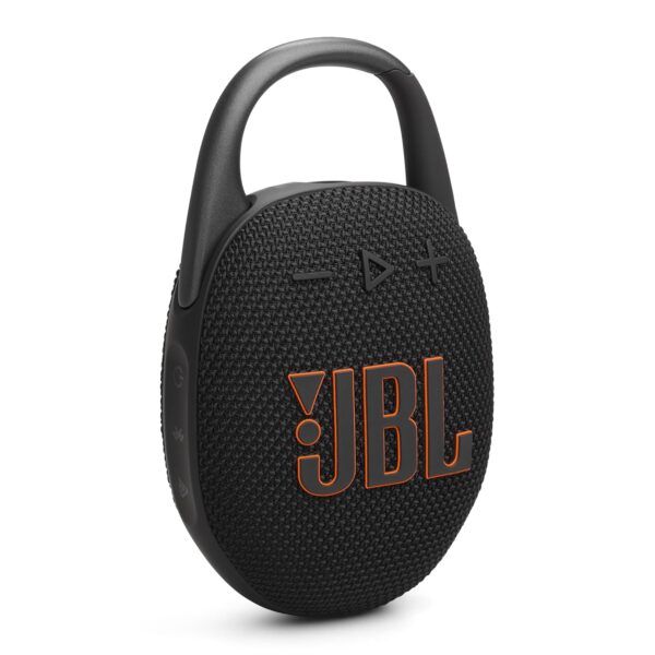 JBL Clip 5 – Big JBL Pro Sound with Punchy bass, Ultra-Portable, Waterproof IP67 & Dustproof Bluetooth Speaker, Integrated Carabiner, Up to 12 Hours of Play