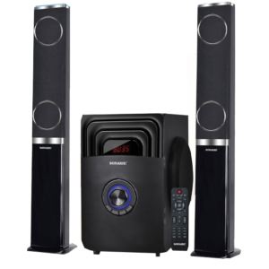 SPJ 3.1 Channel FM/SD Multimedia Bluetooth Home Audio System