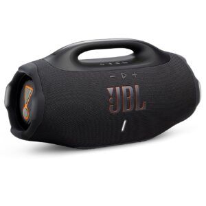 JBL Boombox 4 – Very Powerful Portable Waterproof Speaker with Massive Pro Sound, Up to 34 Hours of Playtime, & Multi-Speaker Connection by Auracast™ (All Colors)