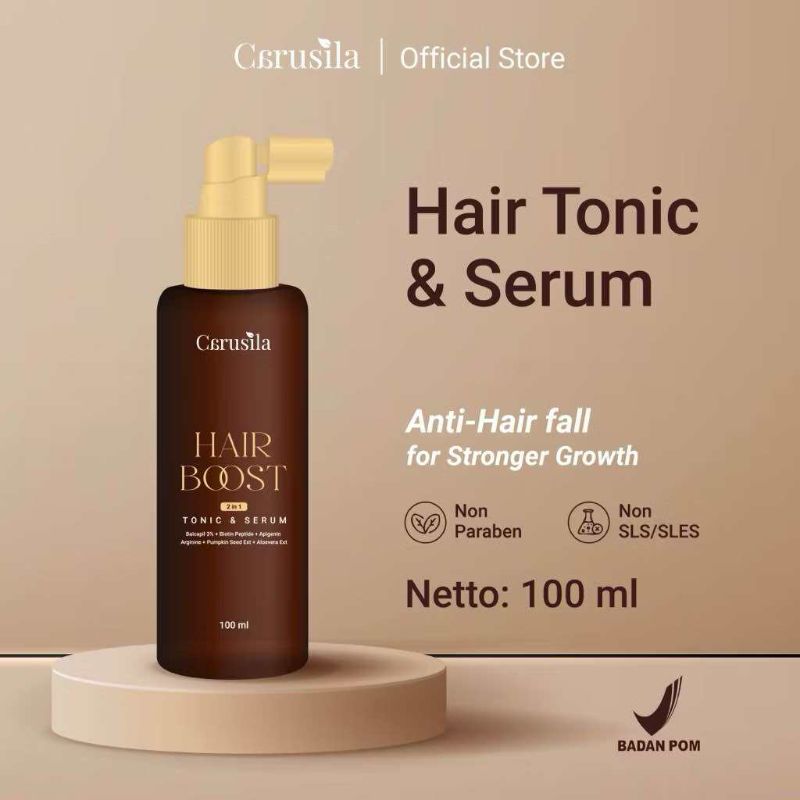 CARUSILA Hair Boost 2in1 Tonic and Serum