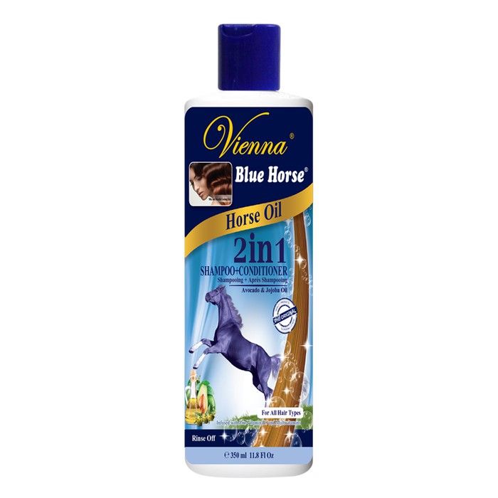 Vienna Blue Horse 2 in 1 Shampoo & Conditioner