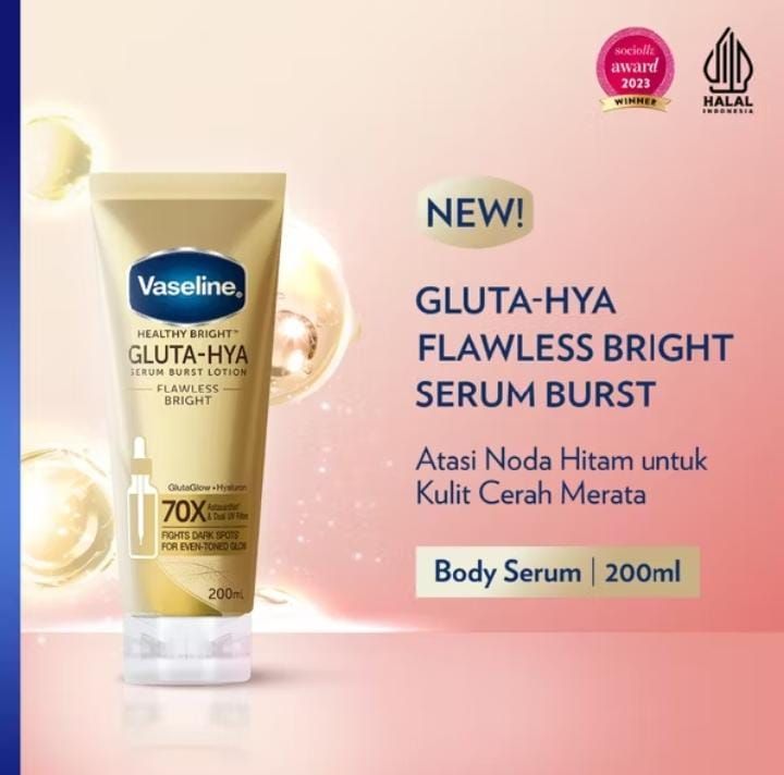 Gluta-Hya Serum Burst UV Lotion (Varian: Flawless Bright).
