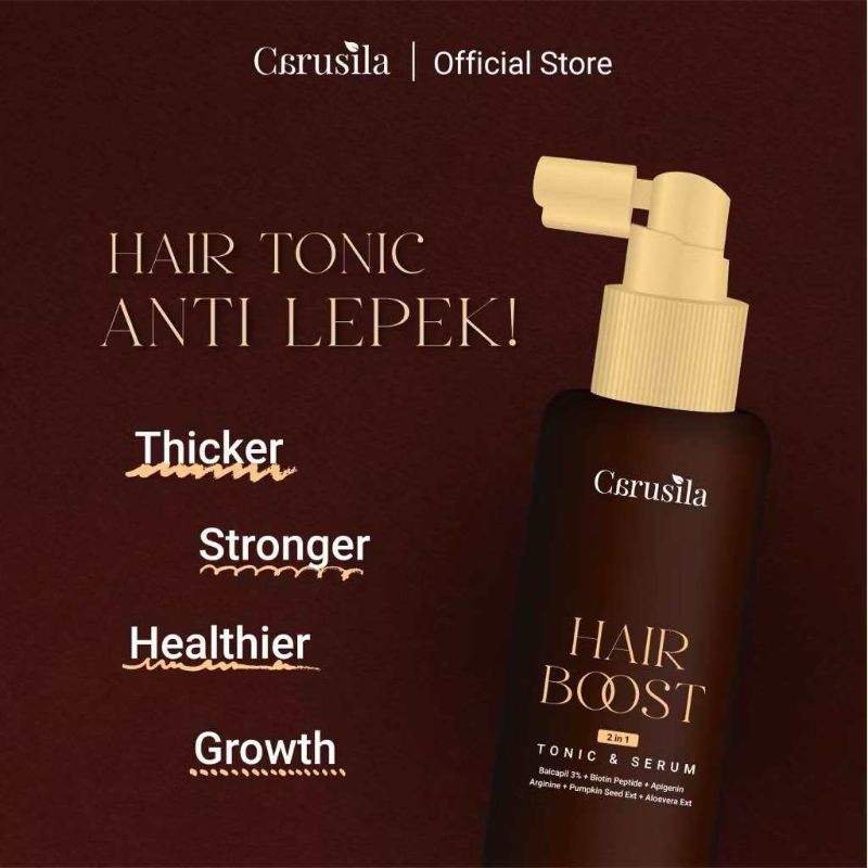 CARUSILA Hair Boost 2in1 Tonic and Serum