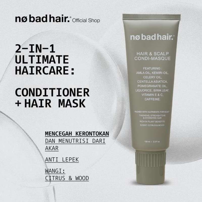 No Bad Hair Condi‑masque 2 in 1 Conditioner & Hair Mask