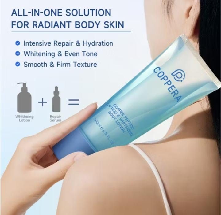 COPPERA Copper Peptide Lifting & Whitening Body Lotion 200ML Repair Moisturizing Whitening Smooth & Firm Texture