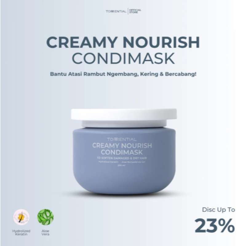 TORRENTIAL Creamy Nourish Condimask