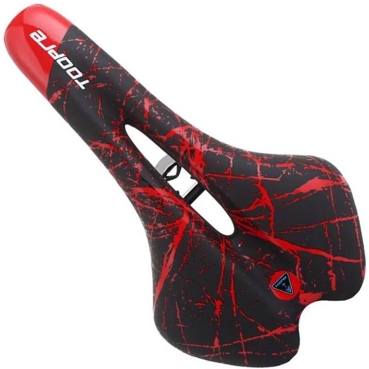 Asiento antiprostatico ToopreNegro con Rojo TPASR