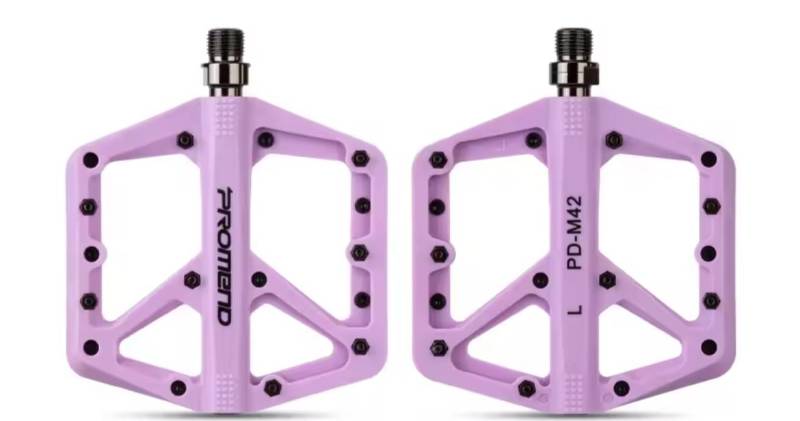 Pedales Promend Rod Morado Claro