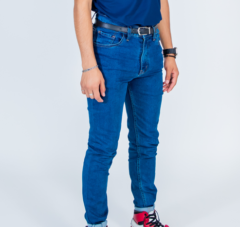 Pantalón de lona masculino