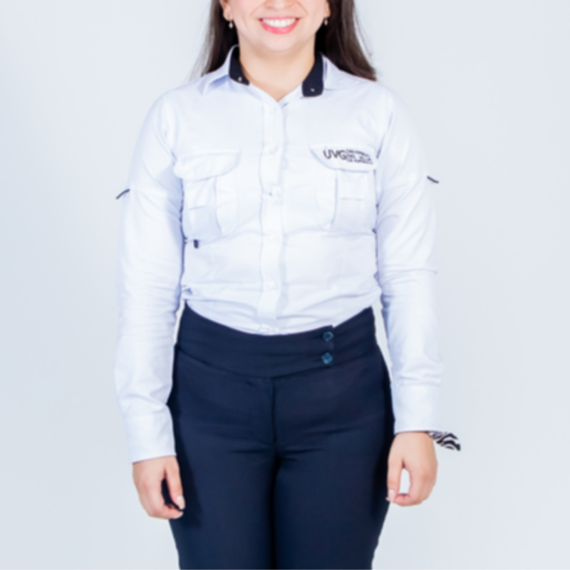 Blusa blanca Tipo Columbia