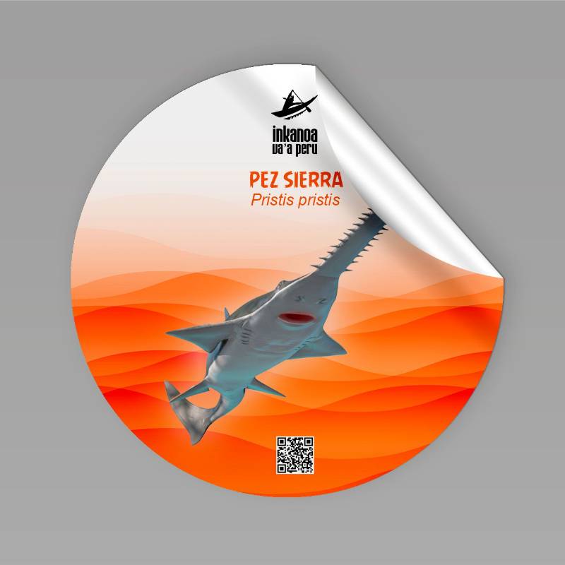 Sticker Pez Sierra