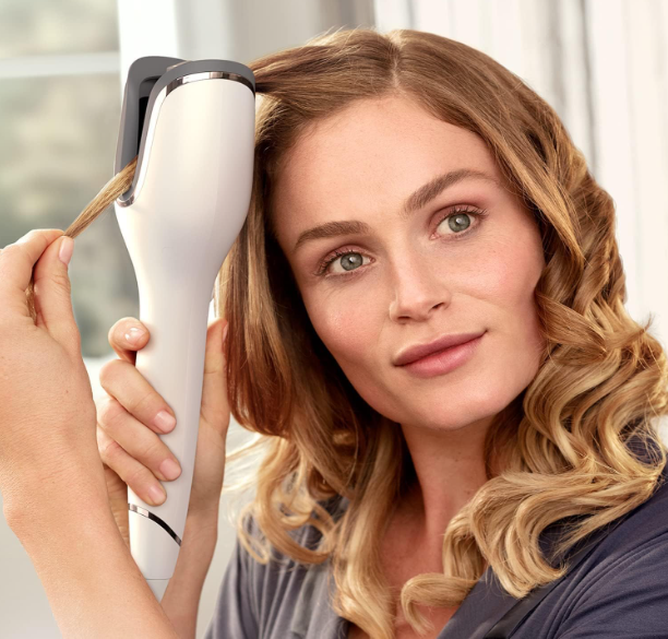 Philips StyleCare Prestige Automatic Curling Iron with Temperature Control