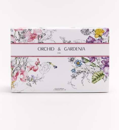 ZARA set Gardenia & Orchid