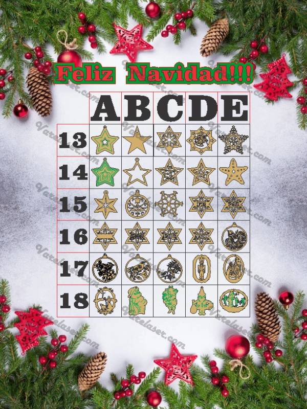 Ornamentos de Navidad Navideños Parte 13