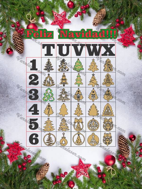 Ornamentos de Navidad Navideños Parte 5