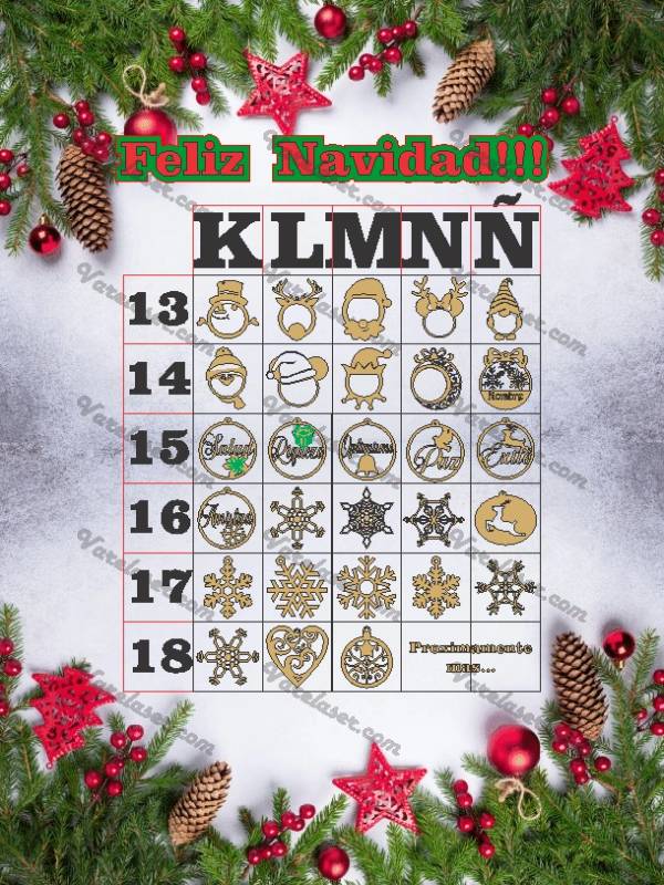 Ornamentos de Navidad Navideños Parte 15