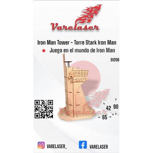 Iron Man Tower - Torre Stark Iron Man (_01206)