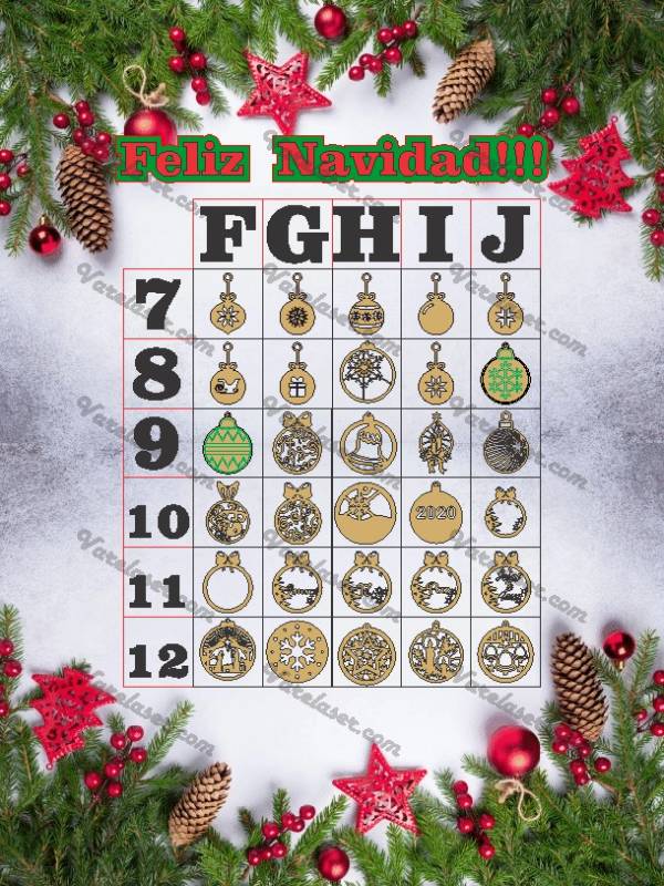 Ornamentos de Navidad Navideños Parte 8