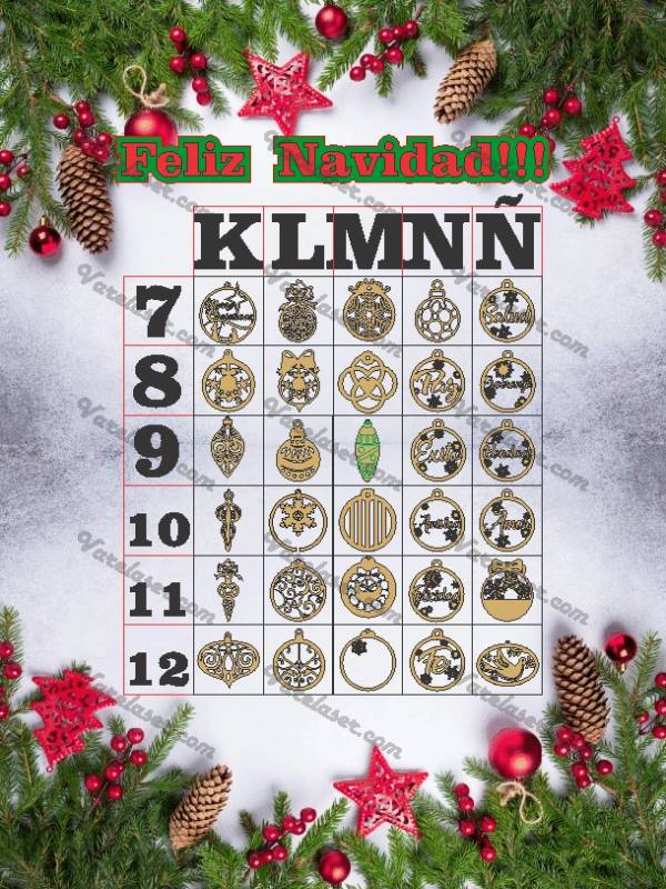 Ornamentos de Navidad Navideños Parte 9