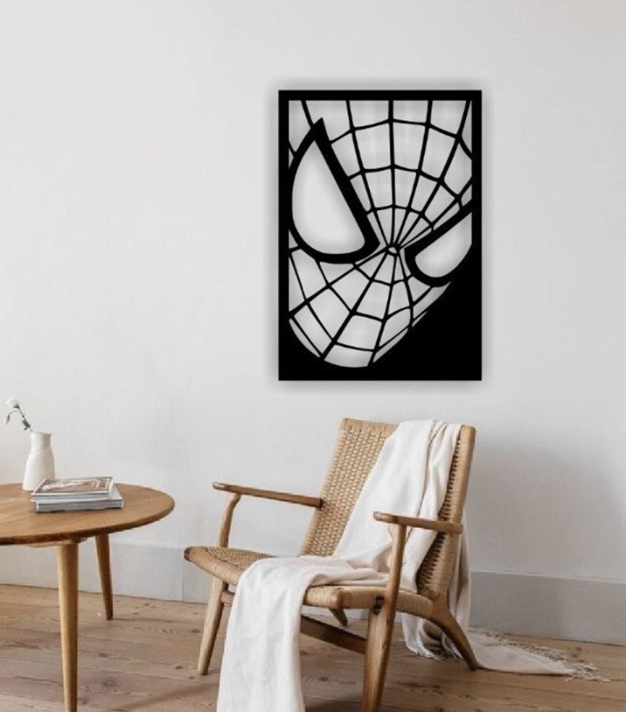 Cuadro Spiderman Rostro