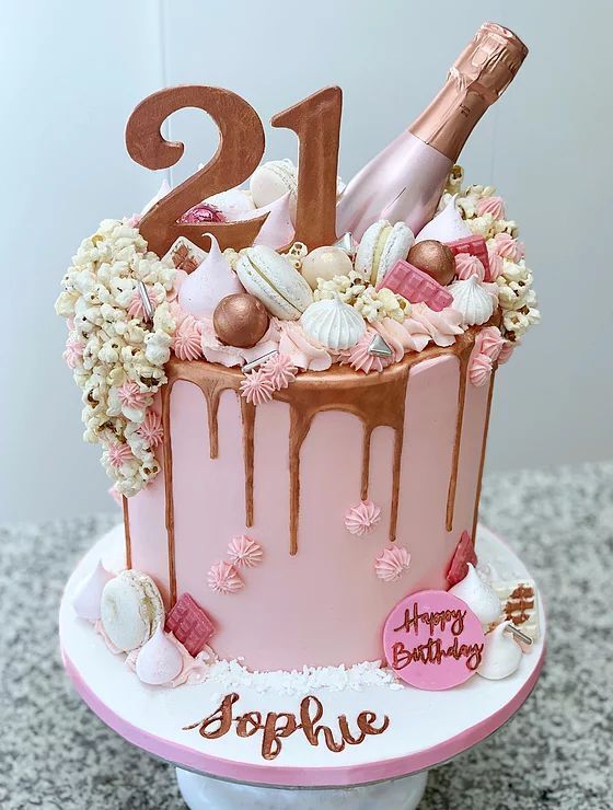 21st Birthday Cake