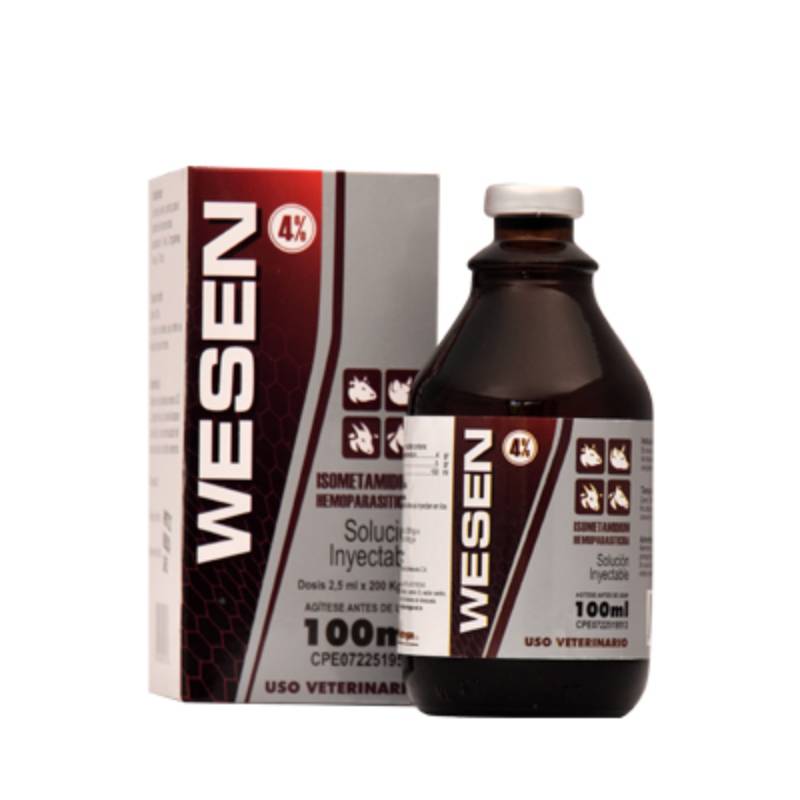 WESEN (ISOMETAMIDIUM 4% SOLUCIÓN,)