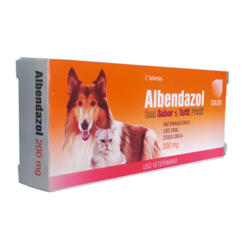 ALBENDAZOL CALOX 200 MG