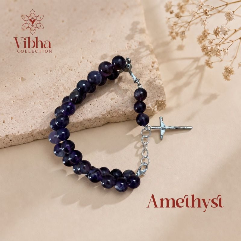Amethyst Multipurpose Rosary/Bracelet