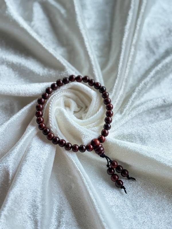 Red sandal bracelet(6mm)