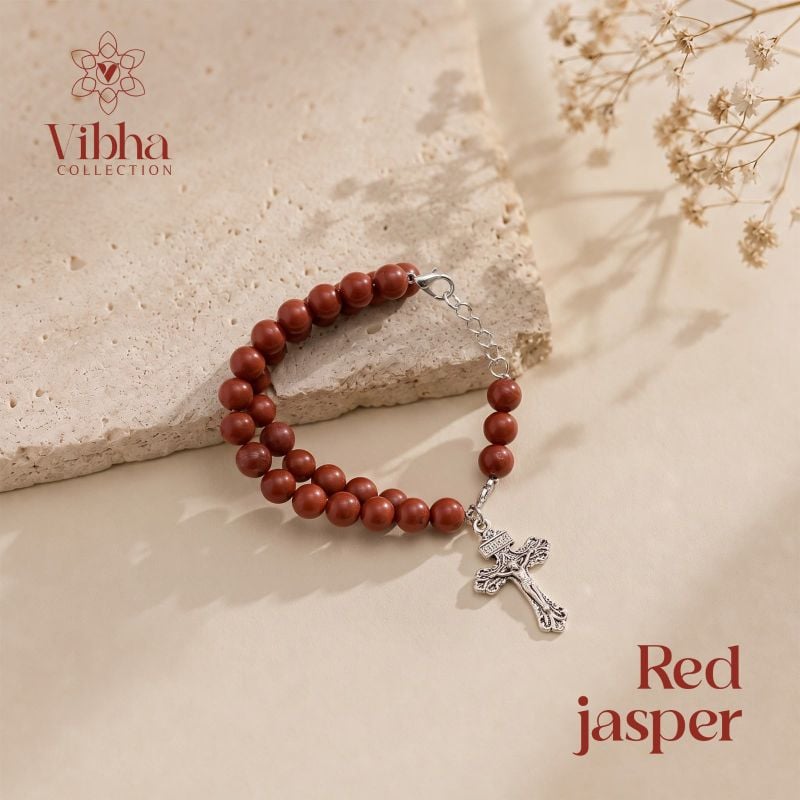 Red Jasper Multipurpose Rosary/Bracelet