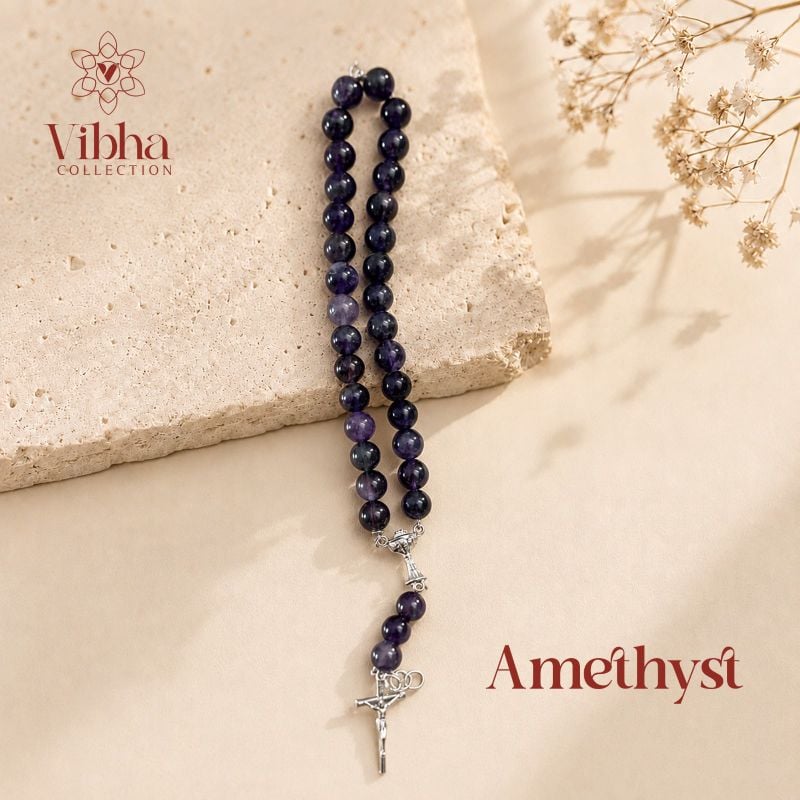 Amethyst Multipurpose Rosary/Bracelet