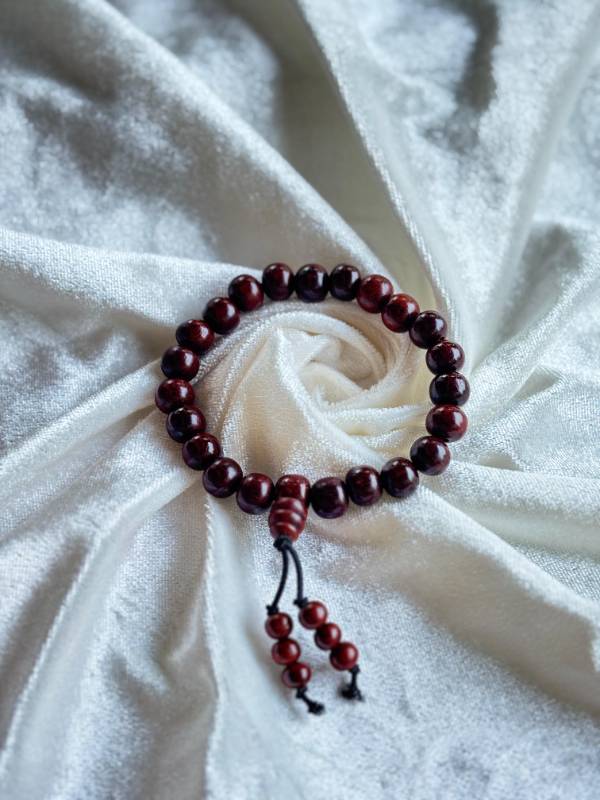 Red sandal bracelet(10mm)