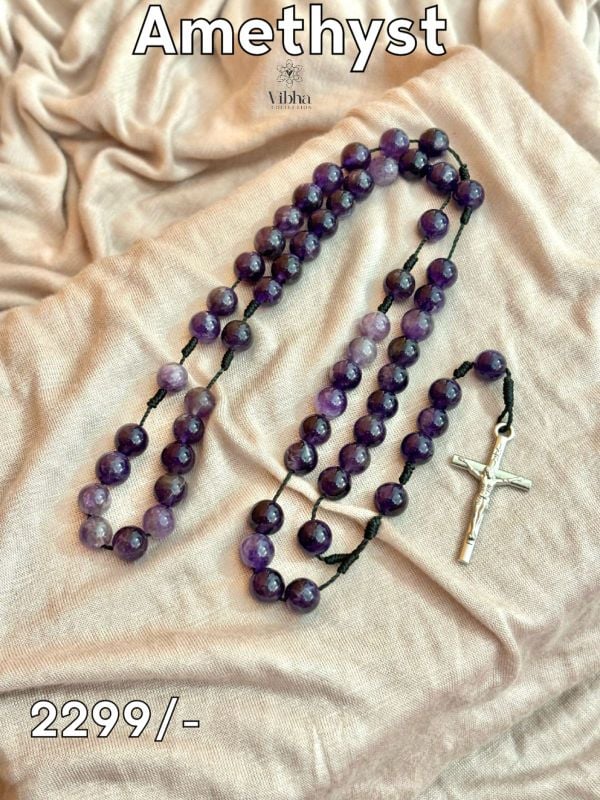 Amethyst Rosary