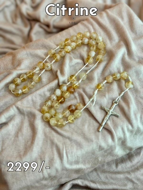 Citrine Rosary