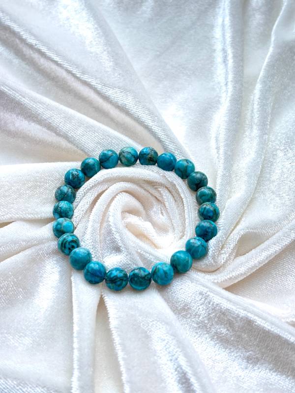 African turquoise bracelet