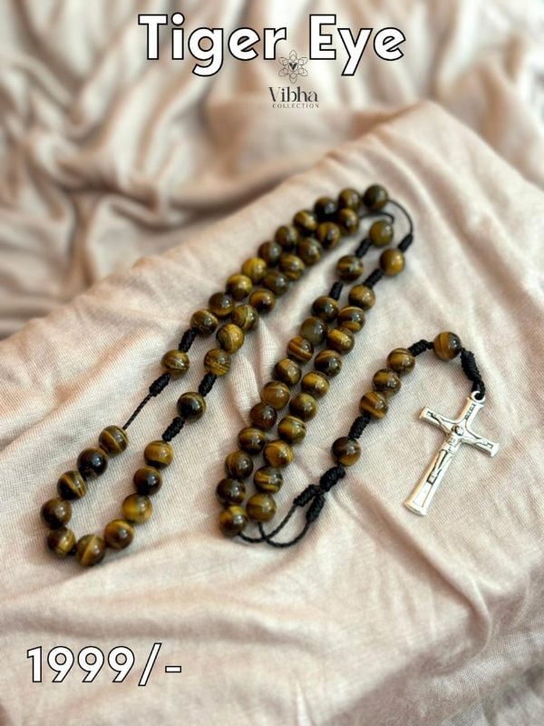 Tiger Eye Rosary