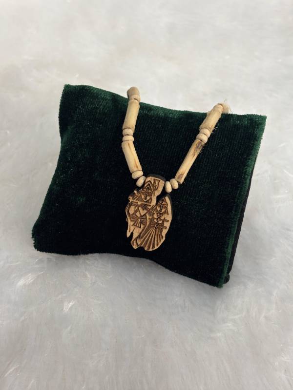 Special Thulasi mala with Radha krishna locket