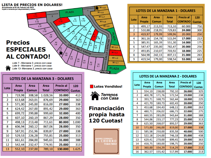 MANZANA 2 - LOTE 11