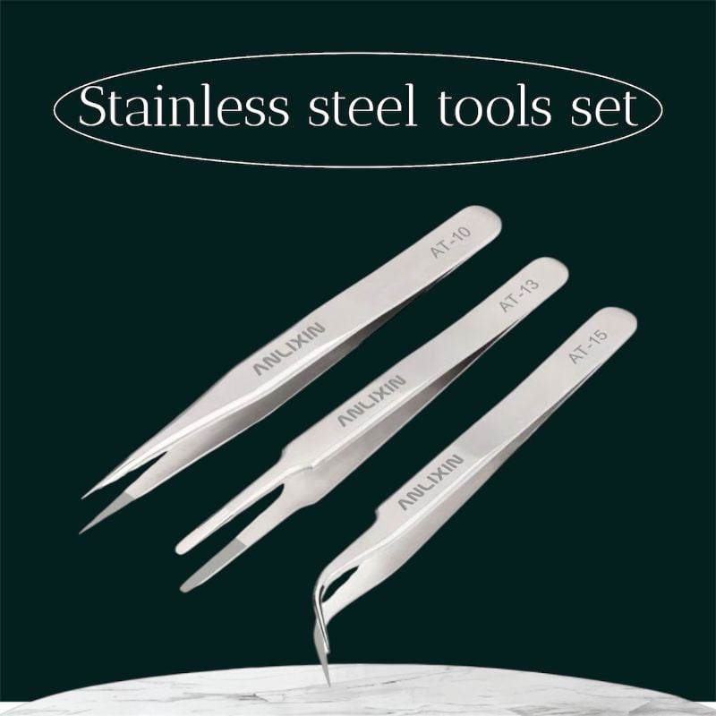 Professional 3-Piece Stainless Steel Succulent Tool Set - Precision Tools for Lithops & Conophytum Care