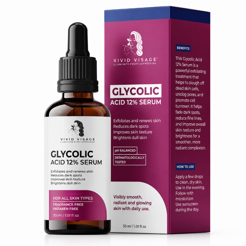 Vivid Visage 12% Glycolic Acid Skin Serum