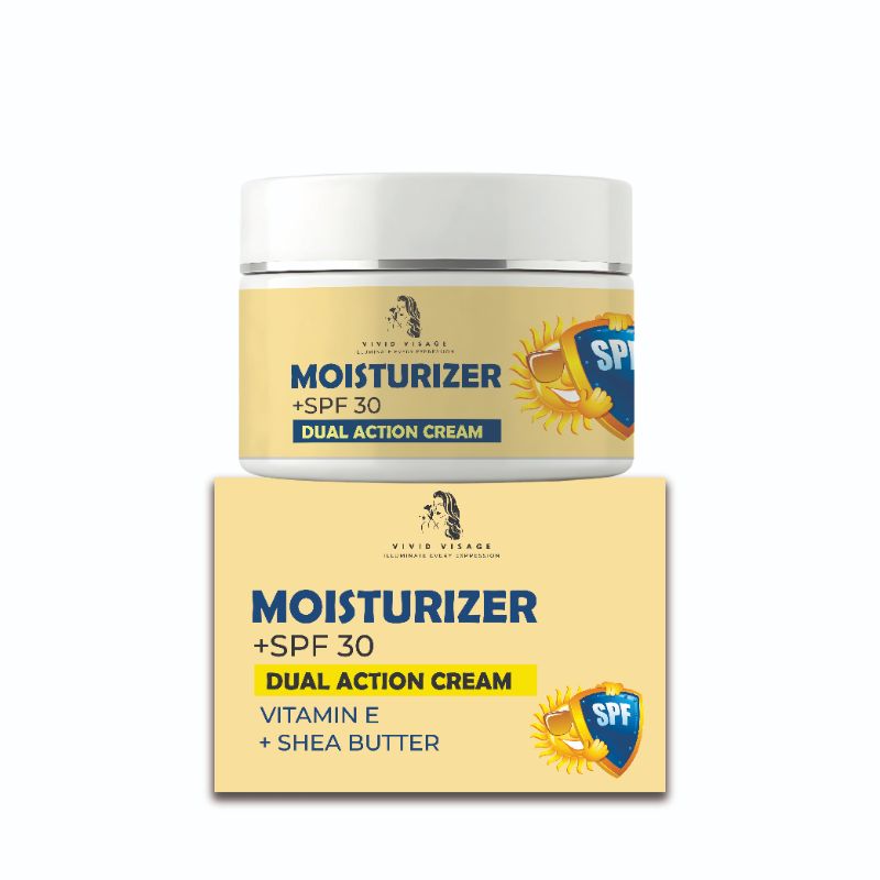 VIVID VISAGE SPF 30 Moisturizer Double Action Cream