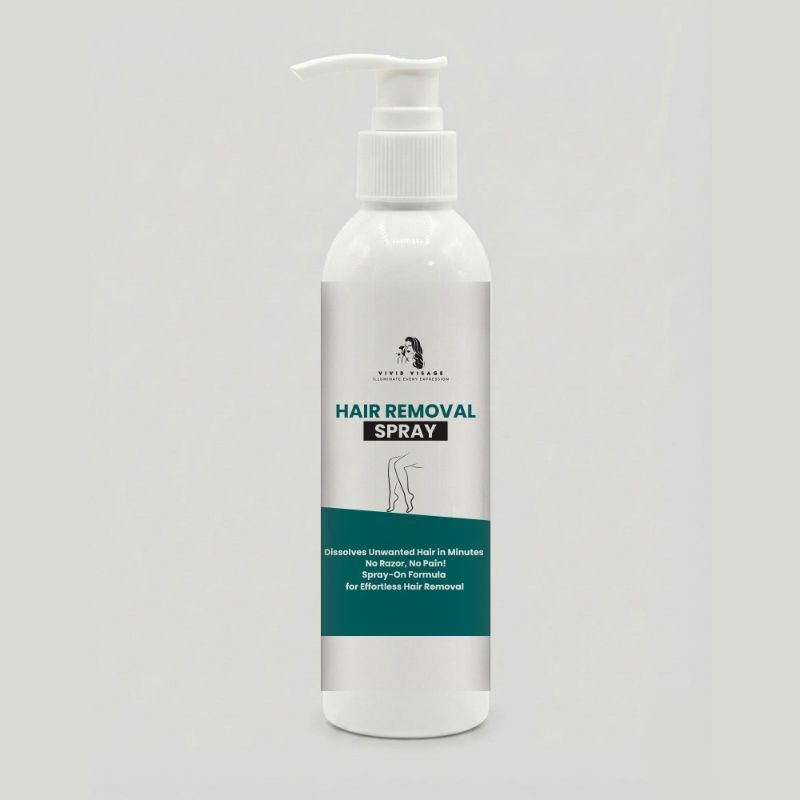 Vivid Visage Hair Removal Spray for Men & Women | Painless Body Hair Remover | Smooth Skin | Easy to Use