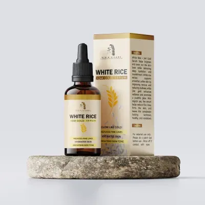 Vivid Visage White Rice 24K Gold Serum